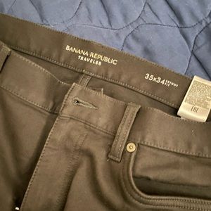 Banana Republic 35 x 34 dark grey jeans